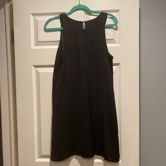 Black Flowy Formal Dress - Picture 2 of 3